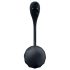 Satisfyer Pétalo Roscado - huevo vibrador con control remoto (negro)