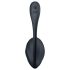 Satisfyer Pétalo Roscado - huevo vibrador con control remoto (negro)