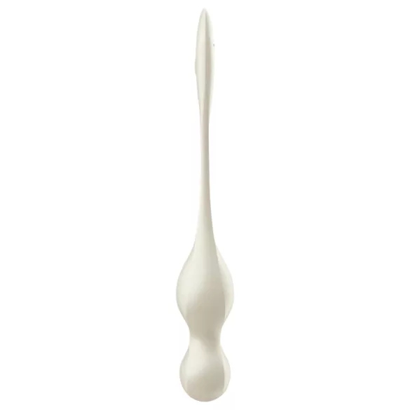 Satisfyer Love Birds 1 - Bola china vibradora con control por app (blanca)