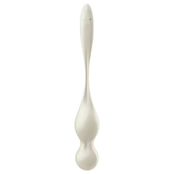 Satisfyer Love Birds 1 - Bola china vibradora con control por app (blanca)