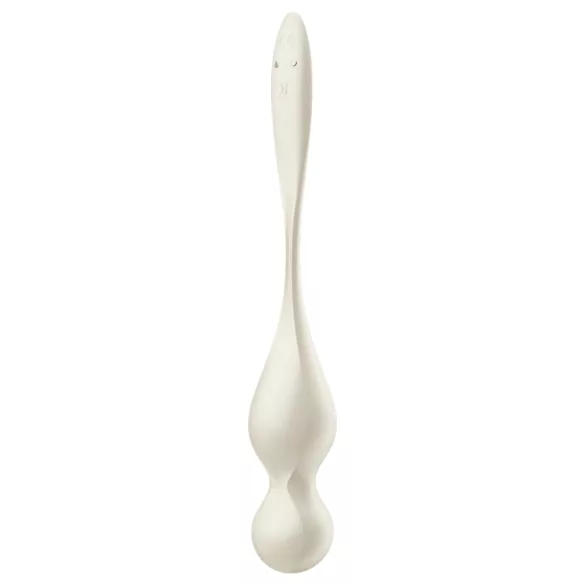 Satisfyer Love Birds 1 - Bola china vibradora con control por app (blanca)