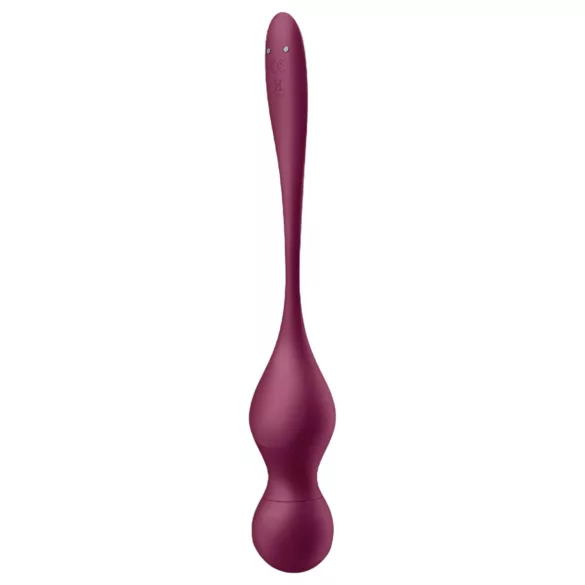 Satisfyer Love Birds Vary - Bola china vibradora con control por app (roja)
