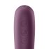 Satisfyer Dual Kiss - 2 en 1 vibrador vaginal y de clítoris (lila)