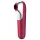 Satisfyer Dual Love - vibrador vaginal y de clítoris - recargable - rojo