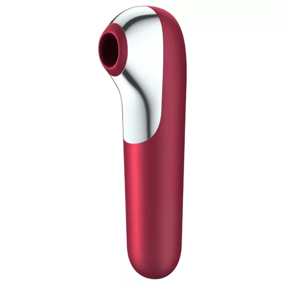Satisfyer Dual Love - vibrador vaginal y de clítoris - recargable - rojo