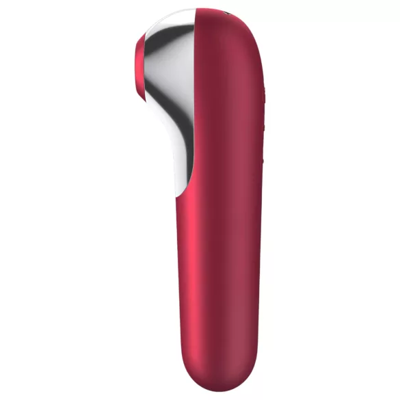 Satisfyer Dual Love - vibrador vaginal y de clítoris - recargable - rojo