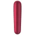 Satisfyer Dual Love - vibrador vaginal y de clítoris - recargable - rojo