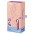 Satisfyer Dual Love - vibrador inteligente para vagina y clítoris (rojo)