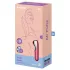 Satisfyer Dual Love - vibrador vaginal y de clítoris - recargable - rojo