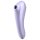 Satisfyer Dual Pleasure - lila vibrador 2en1 con ondas de aire
