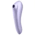 Satisfyer Dual Pleasure - succionador y vibrador 2 en 1 - silicona lila