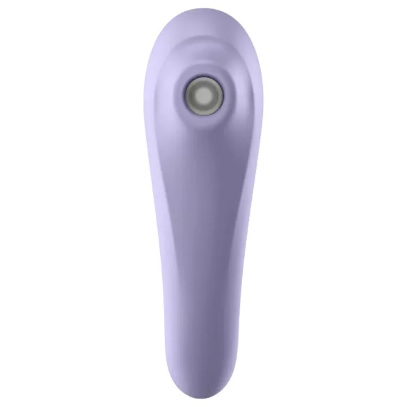Satisfyer Dual Pleasure - succionador y vibrador 2 en 1 - silicona lila