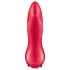 Satisfyer Rotator Plug 1 - vibrador anal con perlas (rojo)