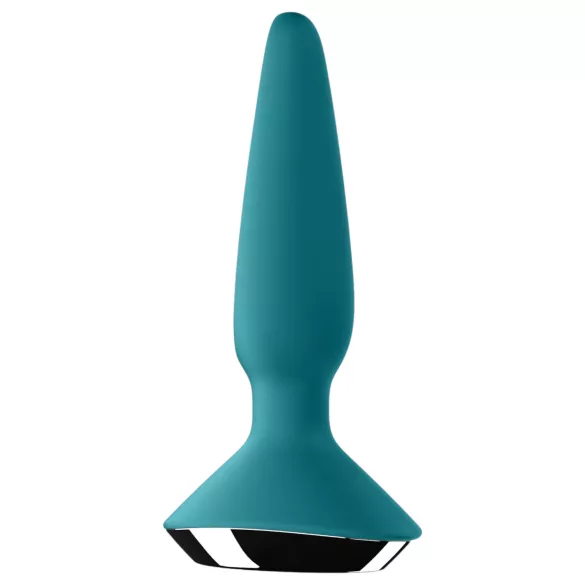 Satisfyer Plug-ilicious 1 - Vibrador anal controlado por app (verde)
