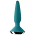 Satisfyer Plug-ilicious 1 - Vibrador anal controlado por app (verde)