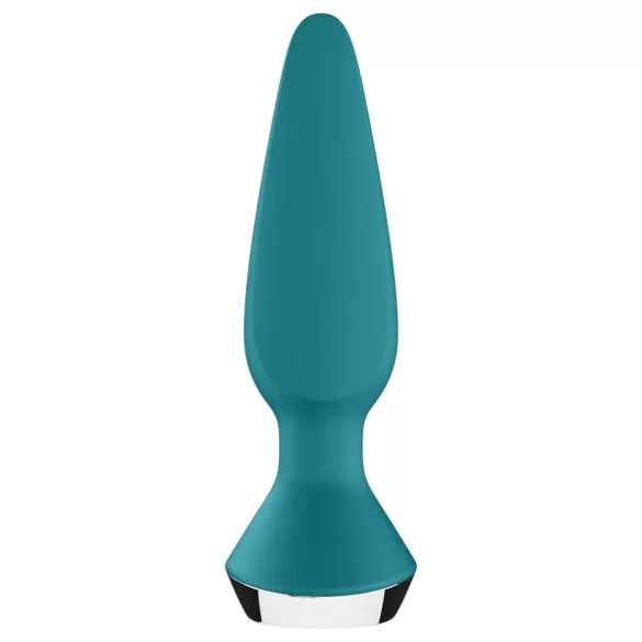 Satisfyer Plug-ilicious 1 - Vibrador anal controlado por app (verde)