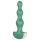 Satisfyer Lolli-Plug 2 - plug anal vibrador recargable resistente al agua verde