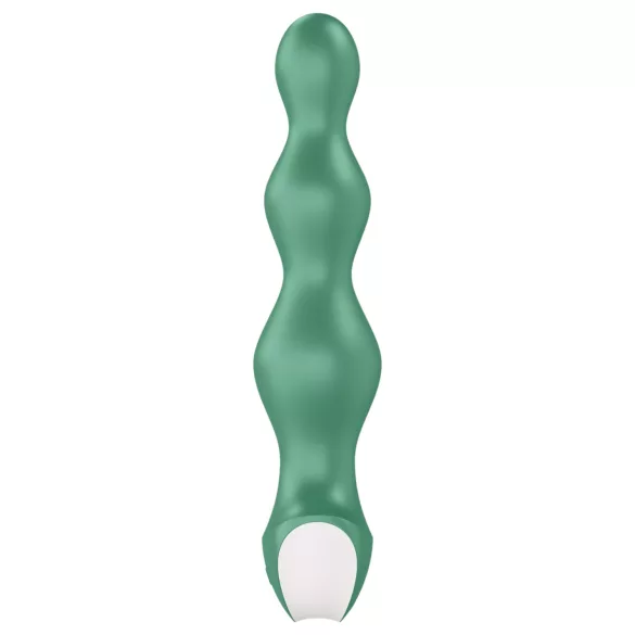 Satisfyer Lolli-Plug 2 - plug anal vibrador recargable resistente al agua verde
