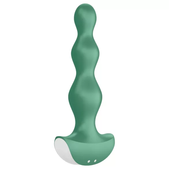 Satisfyer Lolli-Plug 2 - plug anal vibrador recargable resistente al agua verde