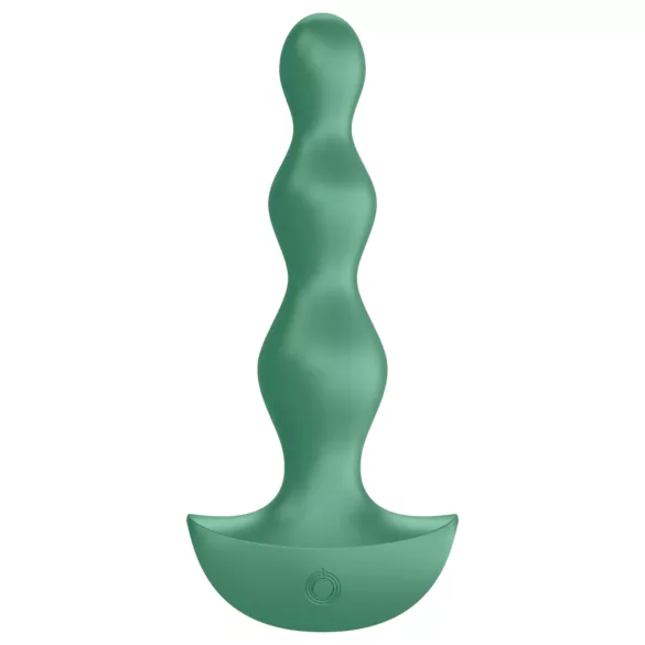 Satisfyer Lolli-Plug 2 - plug anal vibrador recargable resistente al agua verde