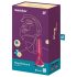 Satisfyer Plug-ilicious 2 - vibrador anal inteligente (rojo)