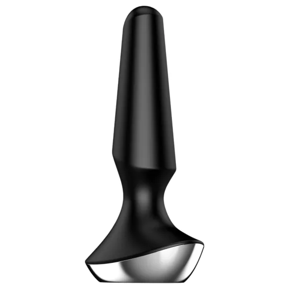 Satisfyer Plug-ilicious 2 - Vibrador anal con control por app (negro)