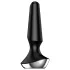 Satisfyer Plug-ilicious 2 - Vibrador anal con control por app (negro)