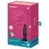 Satisfyer Plug-ilicious 2 - Vibrador anal con control por app (negro)