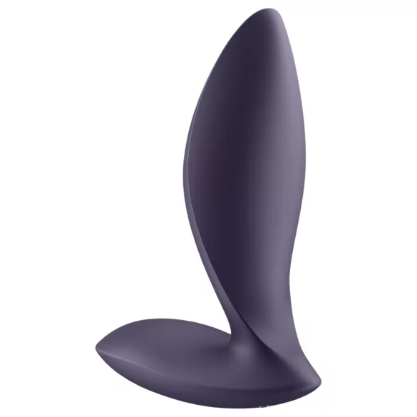 Satisfyer Power Plug - vibrador anal inteligente - silicona - lila