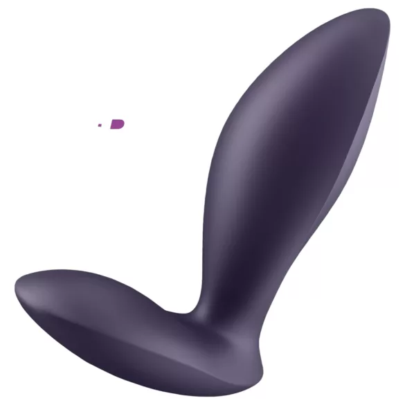 Satisfyer Power Plug - vibrador anal inteligente - silicona - lila