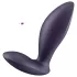 Satisfyer Power Plug - vibrador anal inteligente - silicona - lila