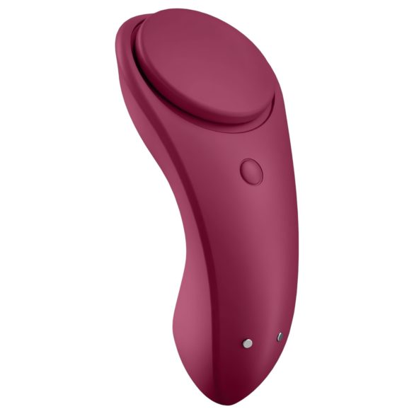 Satisfyer Sexy Secret - vibrador de bragas inteligente impermeable - rojo