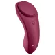 Satisfyer Sexy Secret - vibrador tipo tanga portátil controlado por app (rojo)