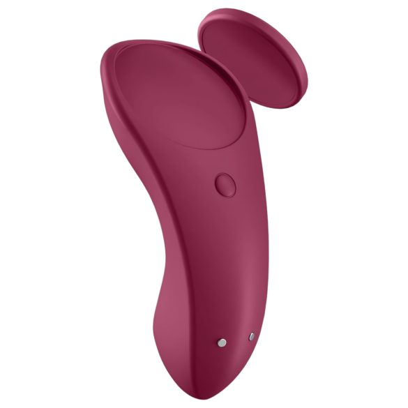Satisfyer Sexy Secret - vibrador de bragas inteligente impermeable - rojo