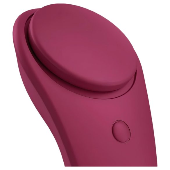 Satisfyer Sexy Secret - vibrador de bragas inteligente impermeable - rojo