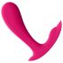 Satisfyer Top Secret - vibrador doble motor inteligente - silicona rosa