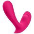 Satisfyer Top Secret - vibrador doble motor inteligente - silicona rosa