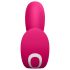 Satisfyer Top Secret - vibrador doble motor inteligente - silicona rosa