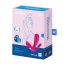 Satisfyer Top Secret Plus - Inteligente vibrador triple (rosa)