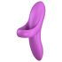 Satisfyer Amante Audaz - vibrador recargable e impermeable para dedo (rosa)