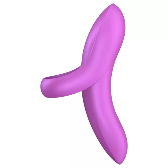 Satisfyer Bold Lover - vibrador para dedo recargable impermeable rosa