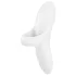 Satisfyer Bold Lover - vibrador para dedo recargable impermeable blanco