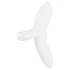 Satisfyer Bold Lover - vibrador para dedo recargable impermeable blanco
