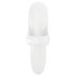 Satisfyer Bold Lover - vibrador impermeable con batería (blanco)