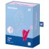 Satisfyer High Fly - Vibrador recargable e impermeable para clítoris (rosa)