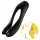 Satisfyer Candy Cane - vibrador doble recargable impermeable silicona negro