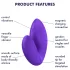 Satisfyer Love Riot - vibrador de dedo recargable e impermeable - lila