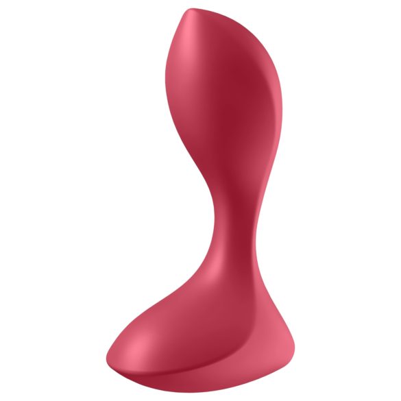 Satisfyer Backdoor Lover - vibrador anal recargable impermeable silicona rojo