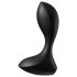 Satisfyer Backdoor Lover - Vibrador anal recargable e impermeable (negro)