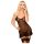 Penthouse Guilty Icon - vestido con liguero y tanga - negro